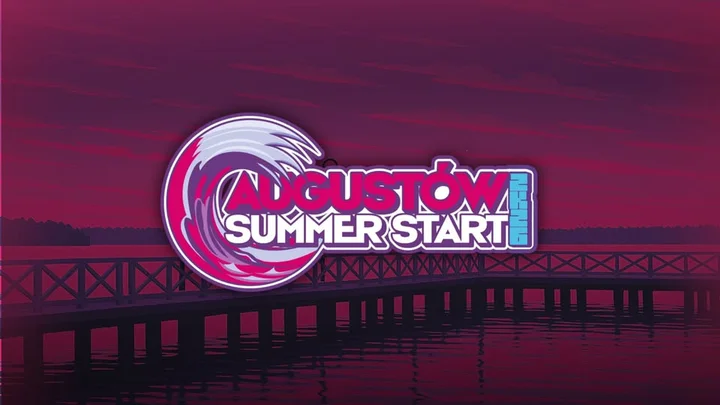Grafika promocyjna wydarzenia AUGUSTÓW SUMMER START 2k26 — letni wieczór na Plaży Miejskiej