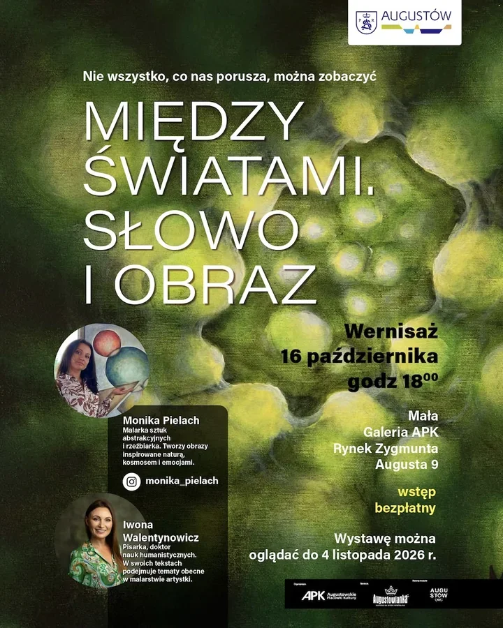 Abstrakcja, kosmos i słowa. Nowa wystawa w Małej Galerii APK