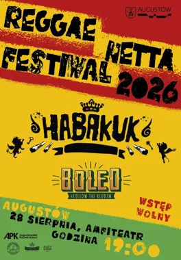 Reggae nad Neckiem. Habakuk i Boleo zagrają w augustowskim amfiteatrze