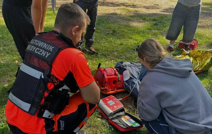 Harcerze sprawdzili się w lesie i na policyjnym torze - uczyli się reagować