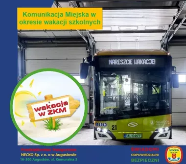 Wakacyjny rozkład w augustowskich autobusach. Zmiana obejmie dni robocze