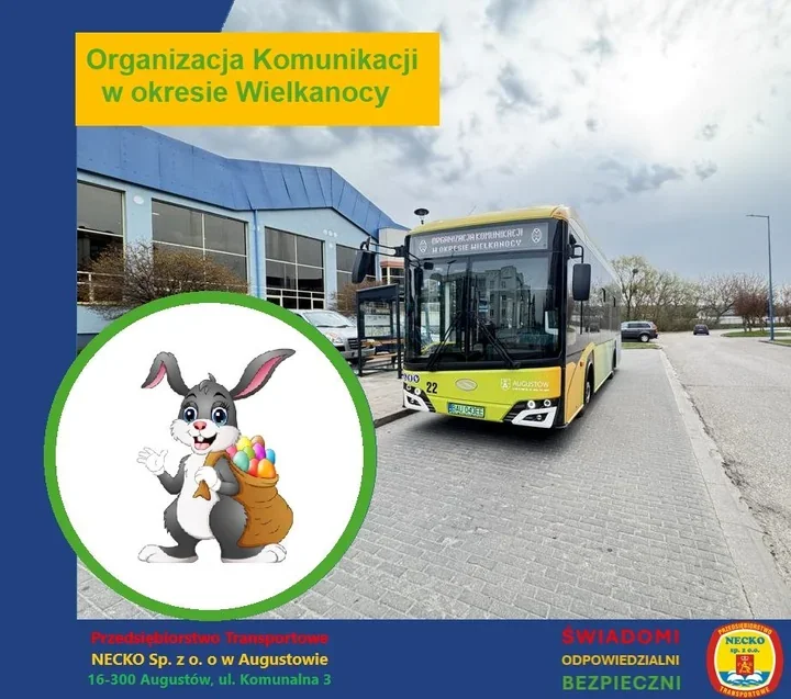 Świąteczny rozkład autobusów w Augustowie zmieni się na kilka dni